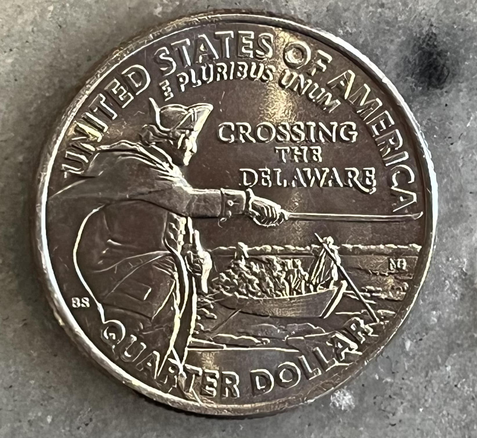 In 2021, the U.S. Mint began issuing quarters depicting Washington ferried by Glover's men.