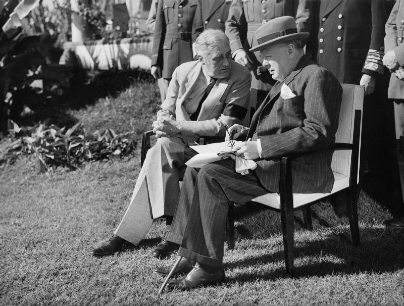 fdr and churchill