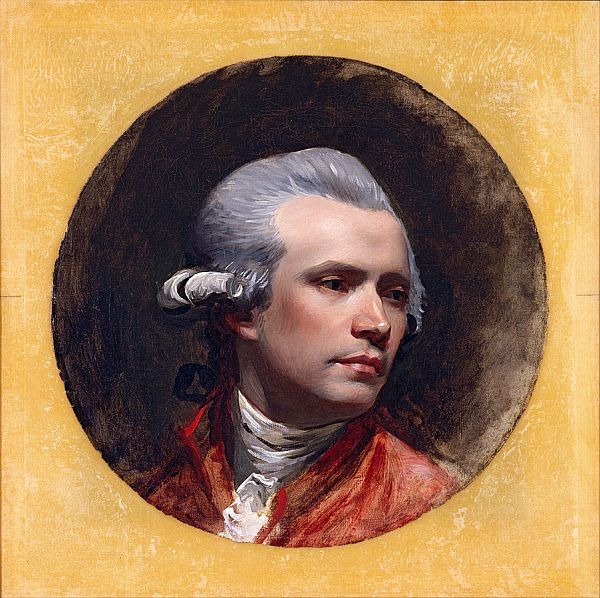 Self-portrait of John Singleton Copley.