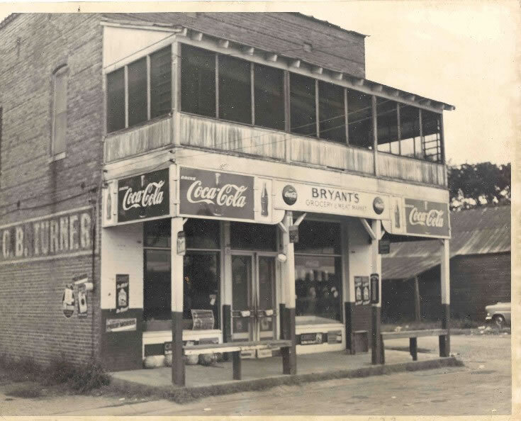 The Bryant Grocery and Meat Market in 1955. Special Collections and Archives, Florida State University Libraries