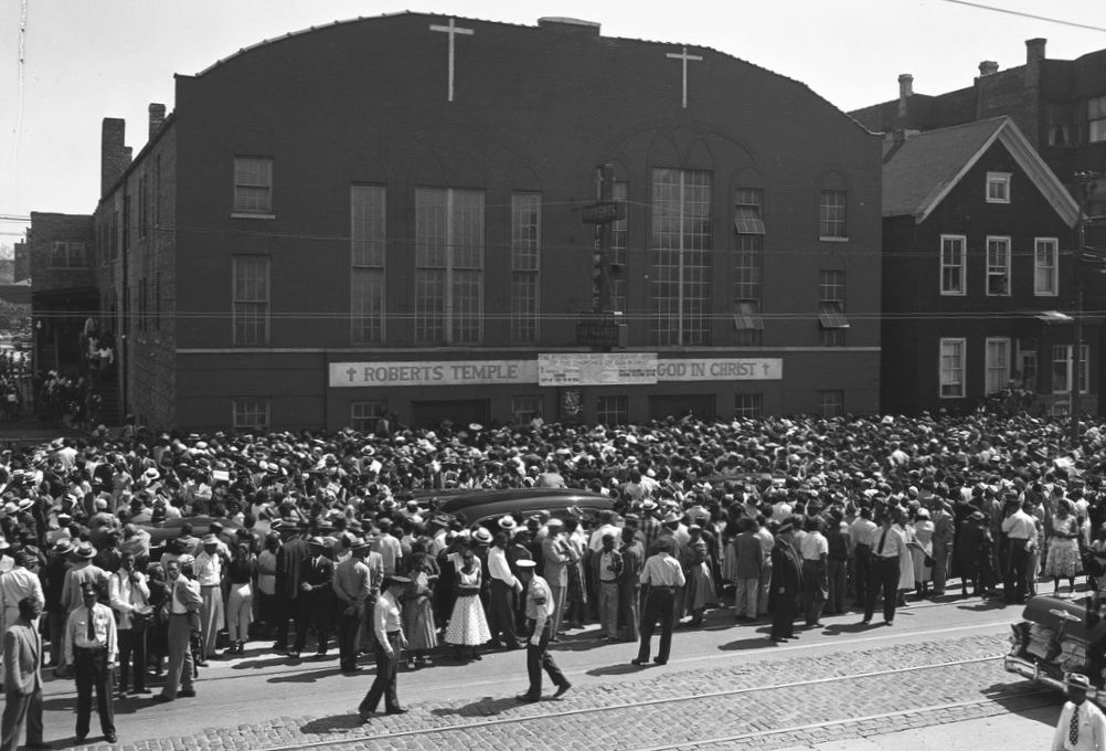 Some 50,000 people attended Emmett Till's funeral on Chicago's South Side on September 3, 1955.