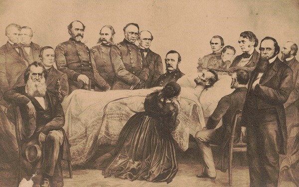 lincoln deathbed