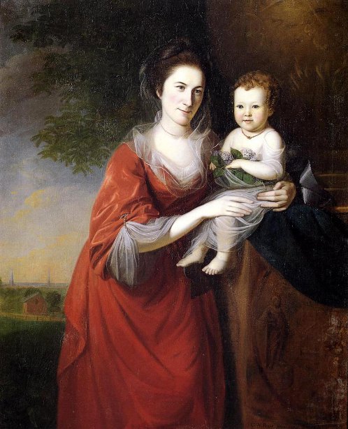 dickinson wife and child
