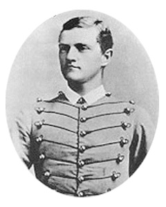 John Pershing graduated in 1886 from West Point having been elected First Captain of the Corps of Cadets, the highest possible rank.