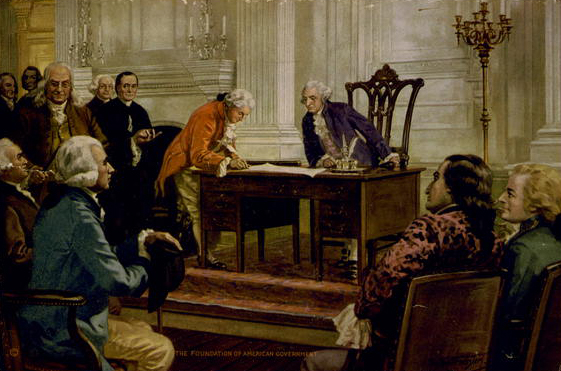 signing of the constitution